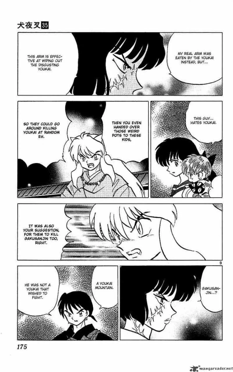Inuyasha Chapter 348 page 9