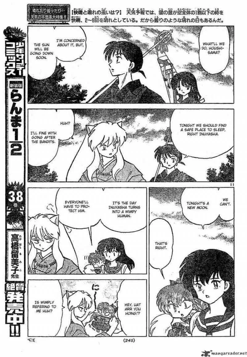 Inuyasha Chapter 362 page 11