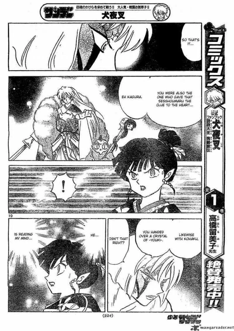 Inuyasha Chapter 367 page 10