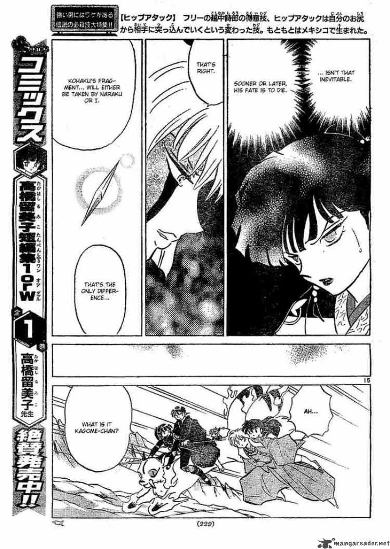 Inuyasha Chapter 367 page 15