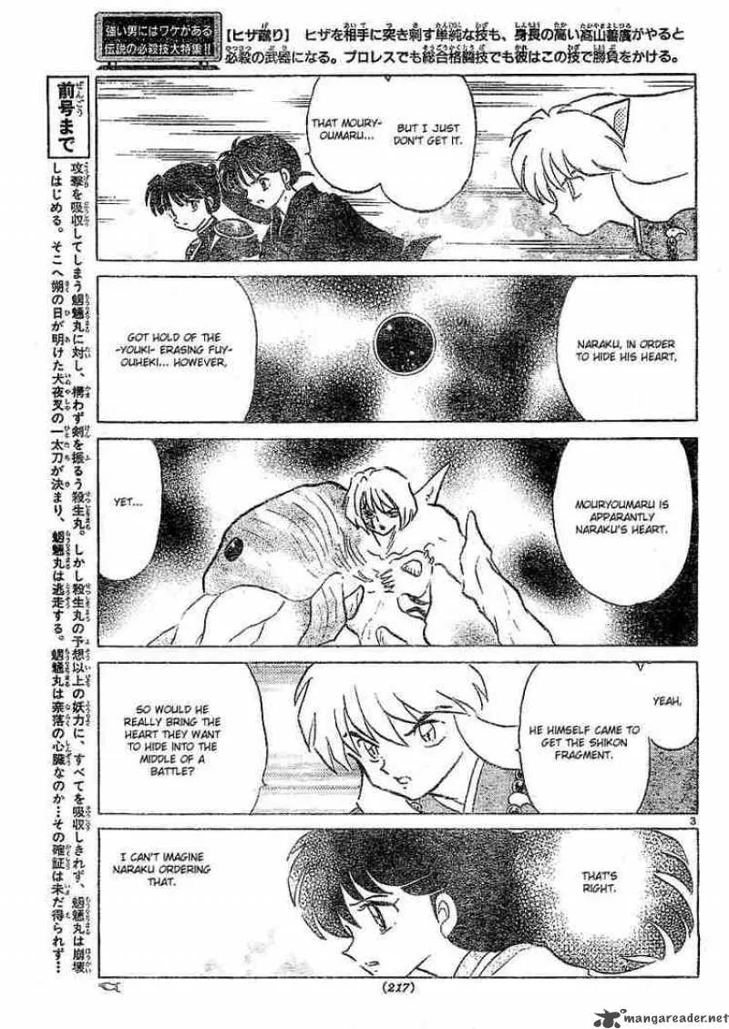 Inuyasha Chapter 367 page 3