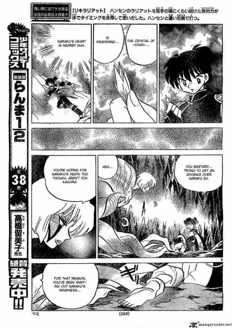 Inuyasha Chapter 367 page 9