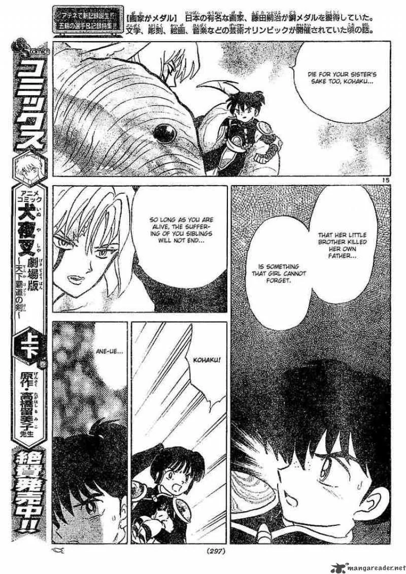Inuyasha Chapter 372 page 15