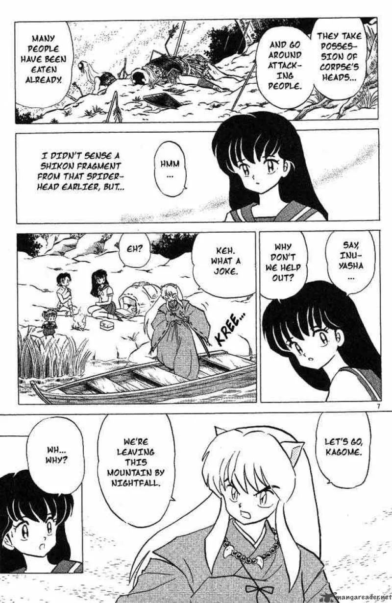 Inuyasha Chapter 39 page 8