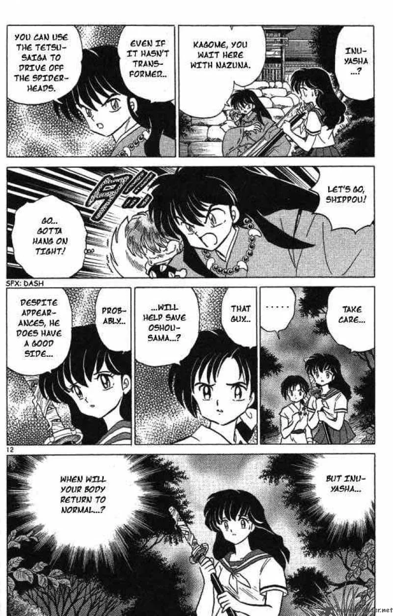 Inuyasha Chapter 40 page 12