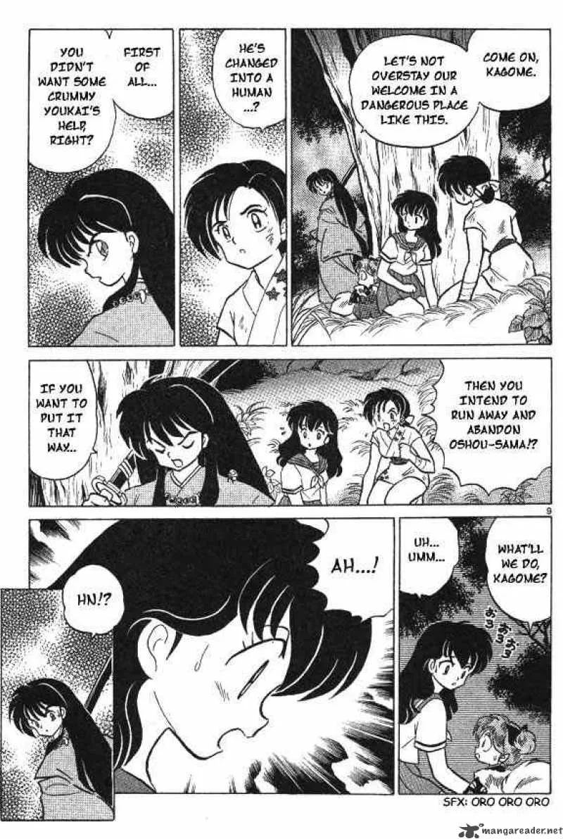 Inuyasha Chapter 40 page 9