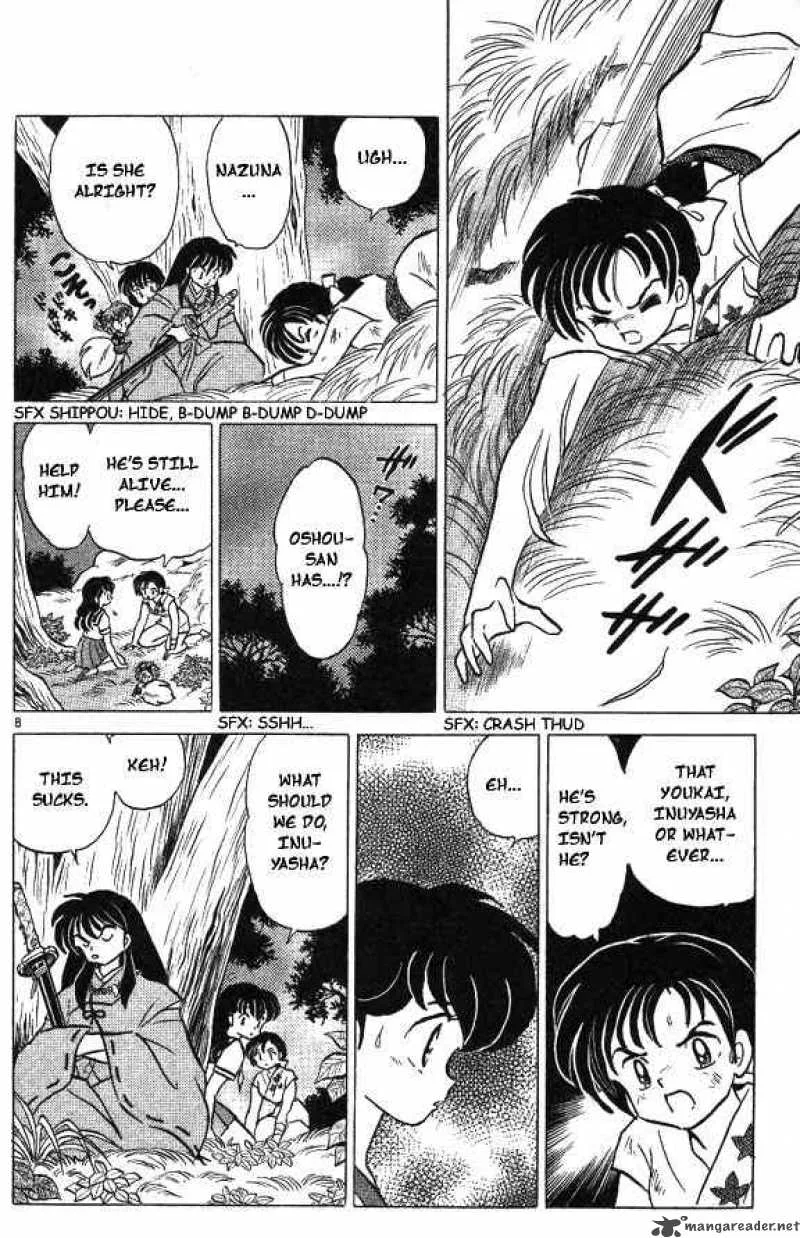 Inuyasha Chapter 40 page 8