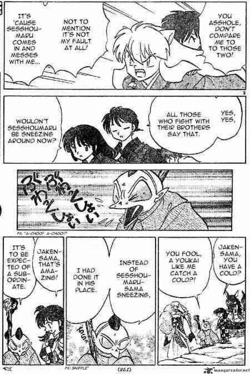 Inuyasha Chapter 417 page 9