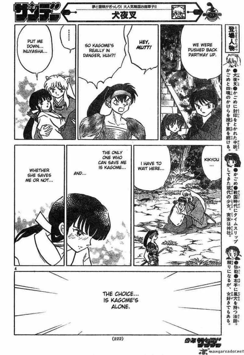 Inuyasha Chapter 458 page 4