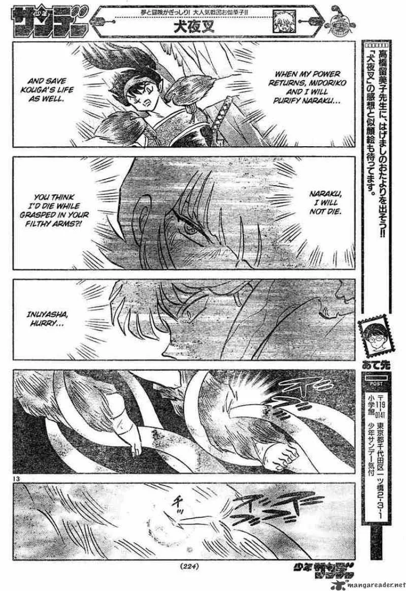 Inuyasha Chapter 460 page 13