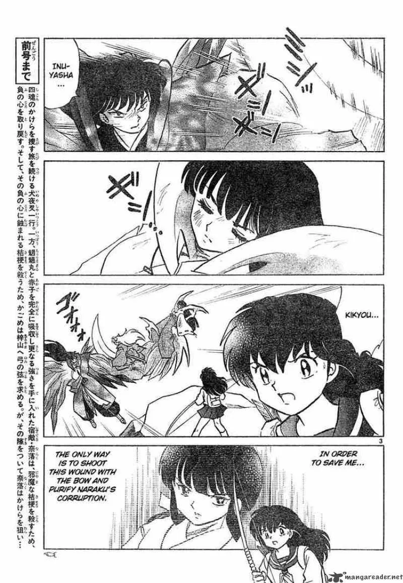 Inuyasha Chapter 461 page 3