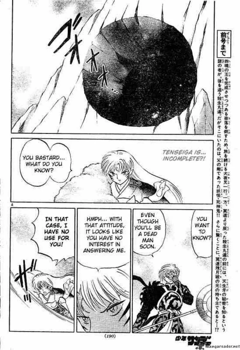 Inuyasha Chapter 490 page 4