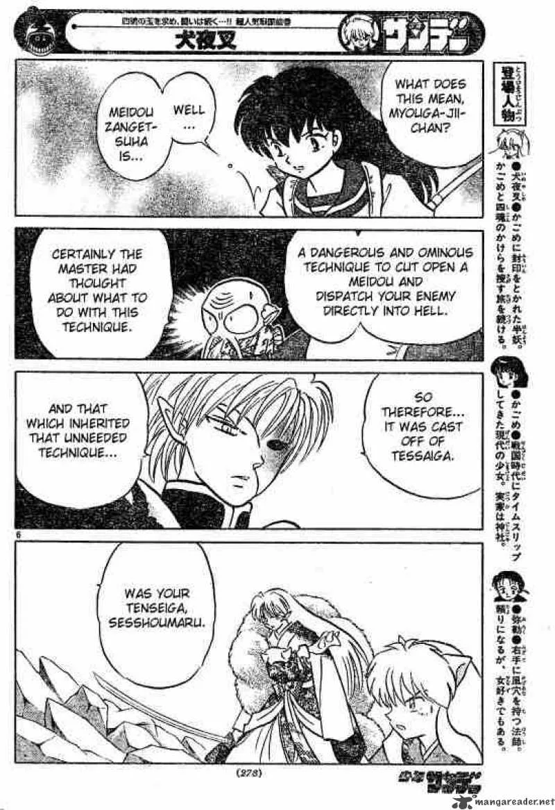 Inuyasha Chapter 491 page 6