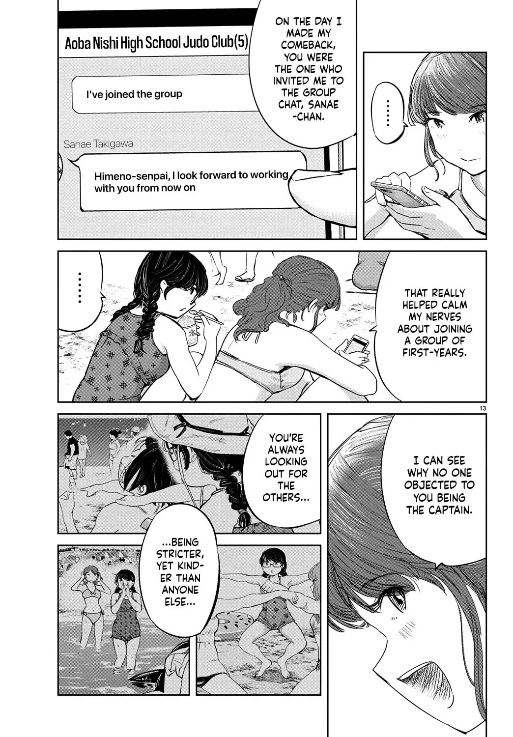 "Ippon" again! Chapter 58 page 14