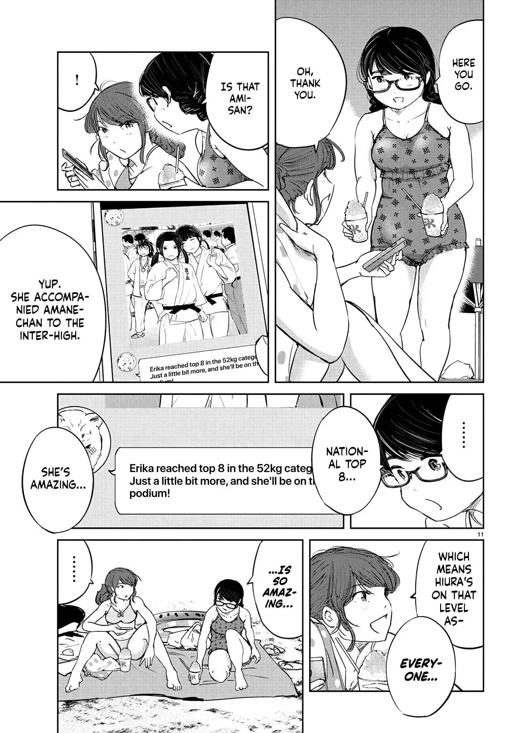"Ippon" again! Chapter 58 page 12