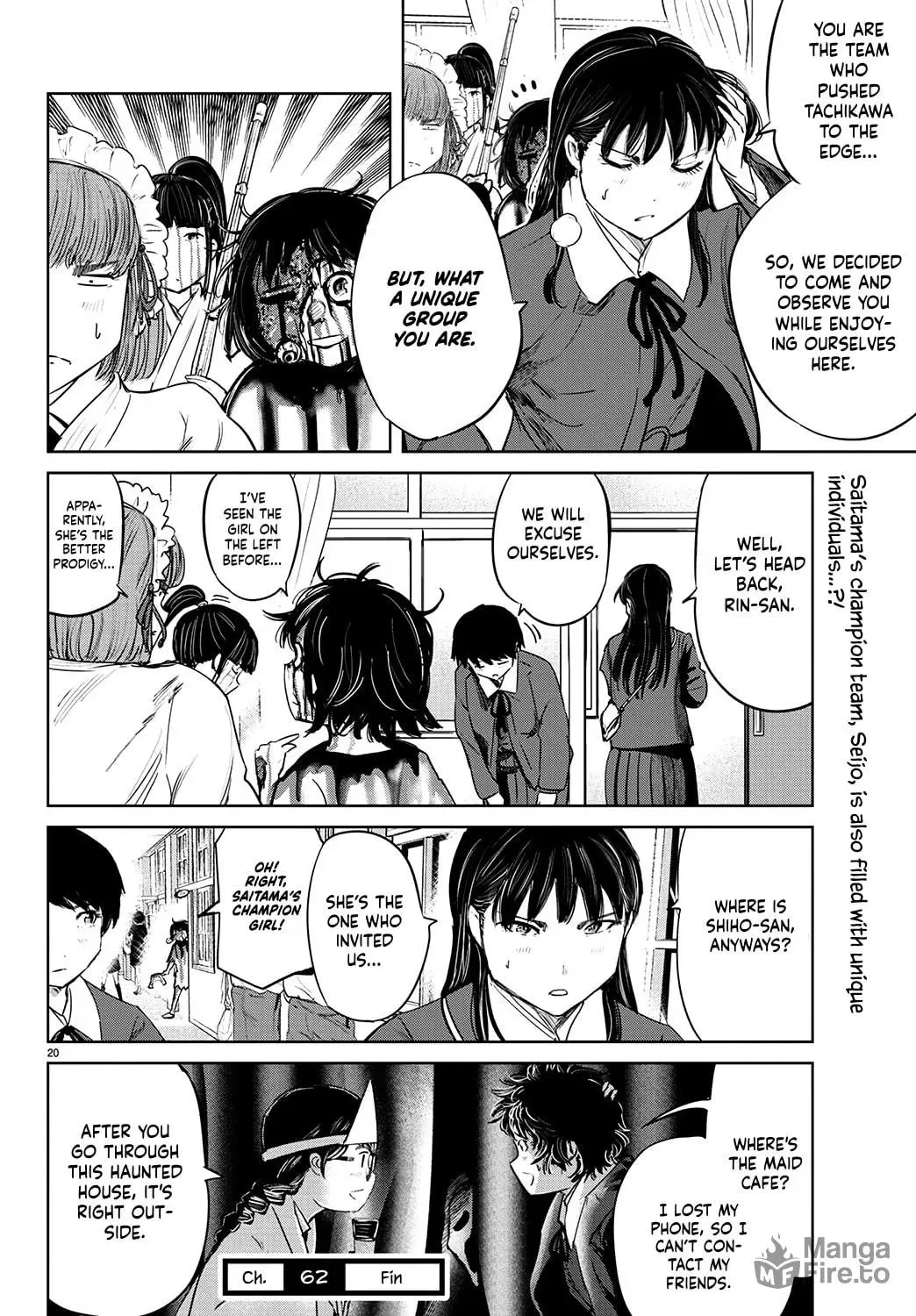 "Ippon" again! Chapter 62 page 22