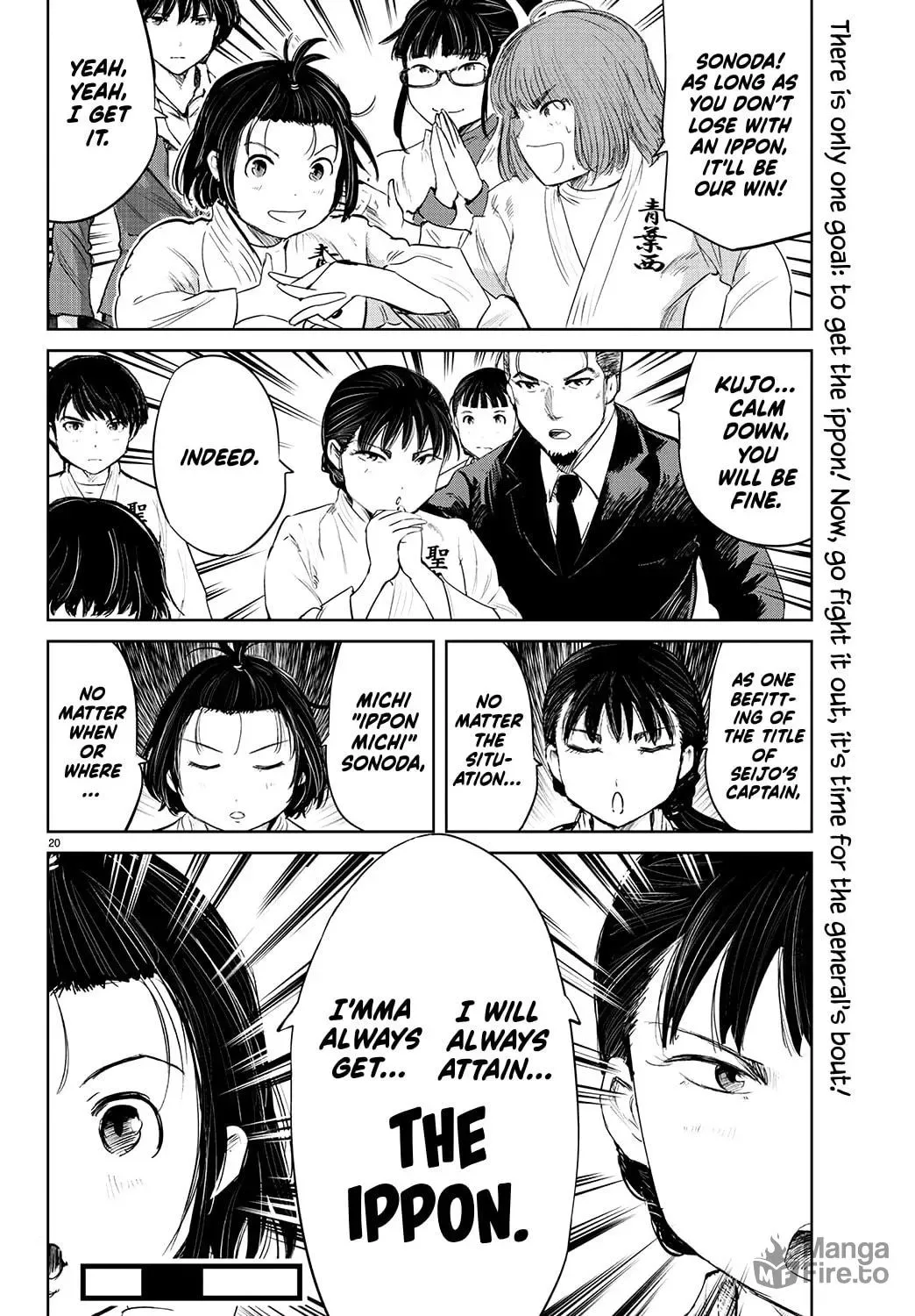 "Ippon" again! Chapter 71 page 21