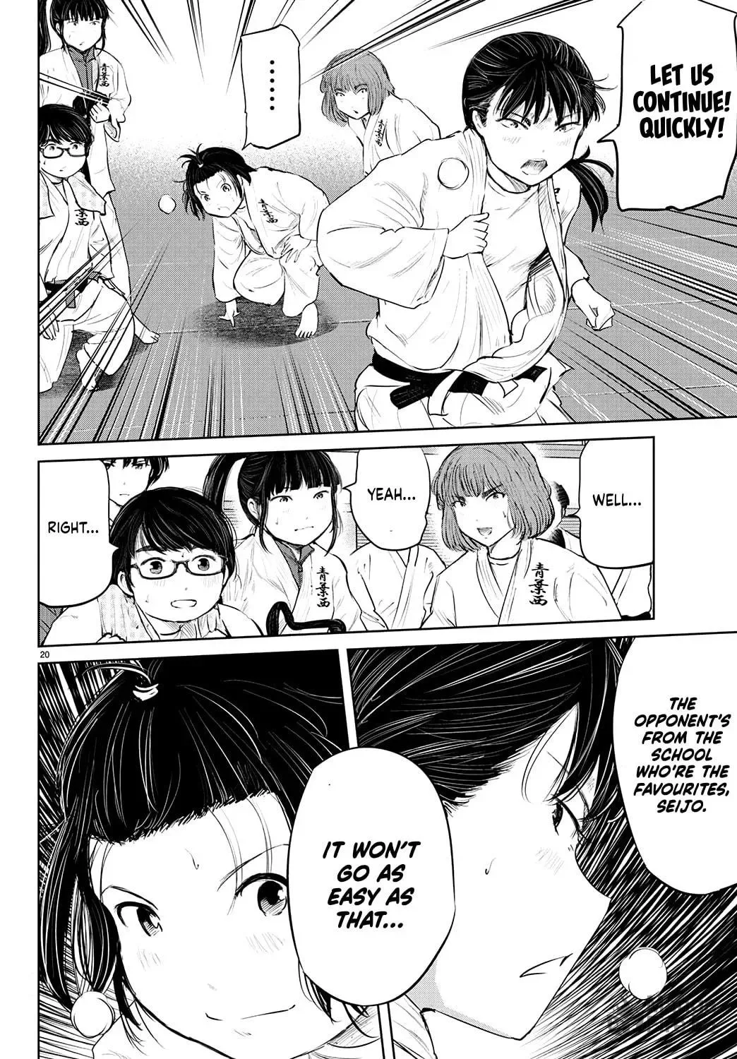 "Ippon" again! Chapter 72 page 22