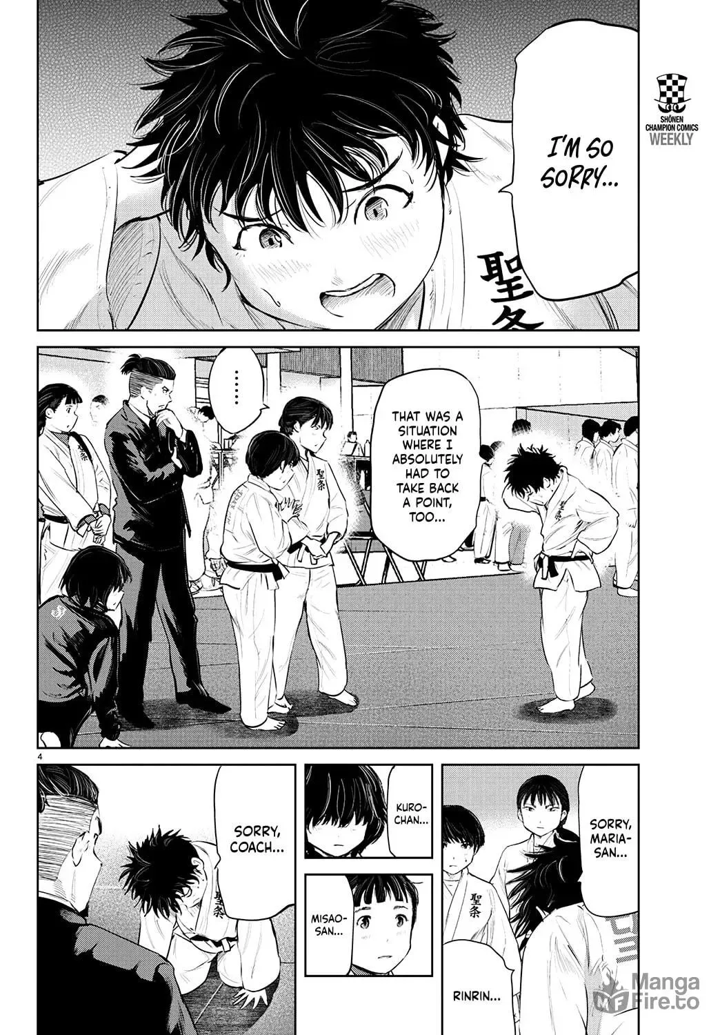 "Ippon" again! Chapter 72 page 6