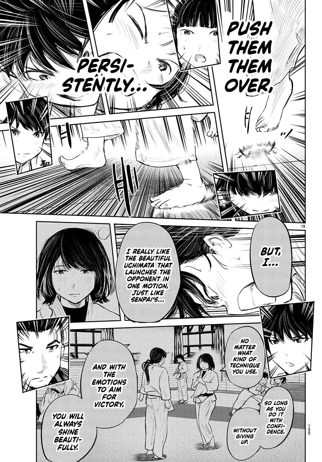 "Ippon" again! Chapter 73 page 23