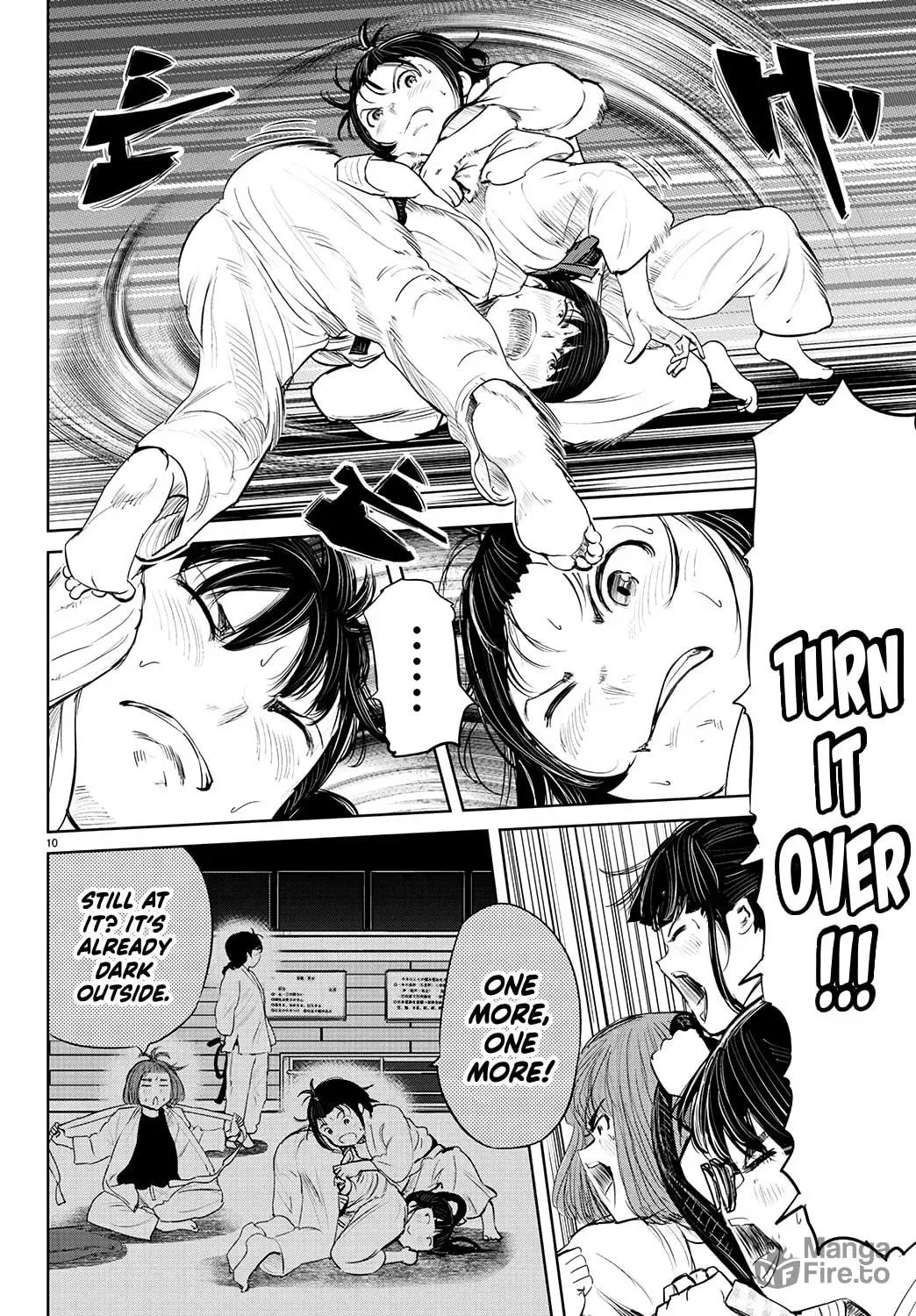"Ippon" again! Chapter 74 page 10