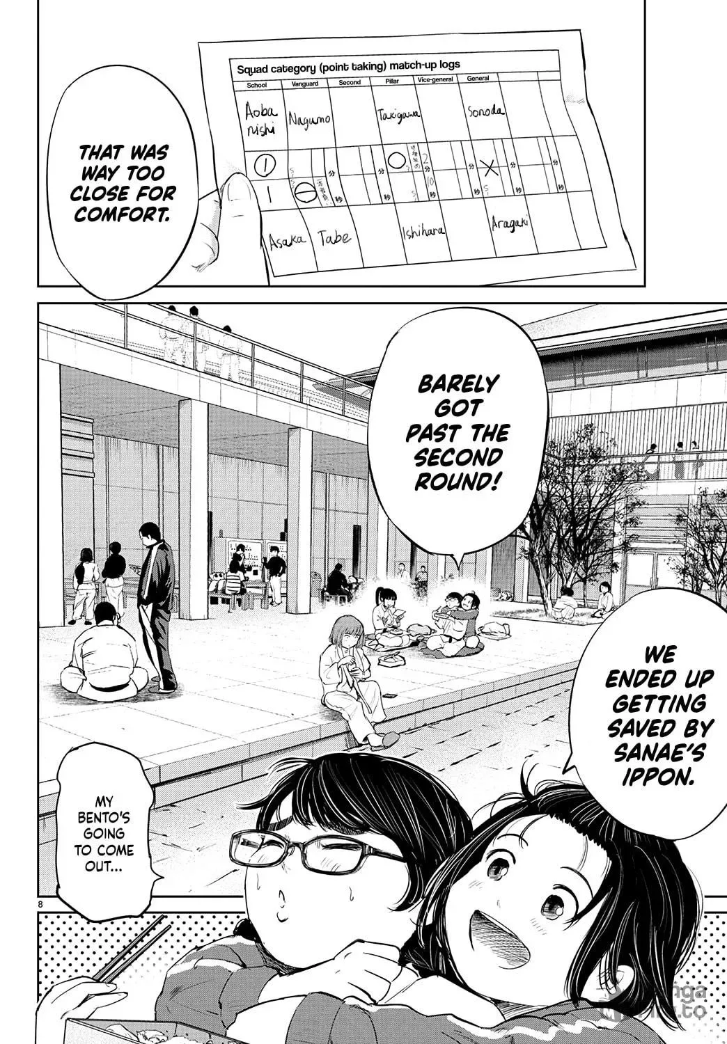 "Ippon" again! Chapter 75 page 10