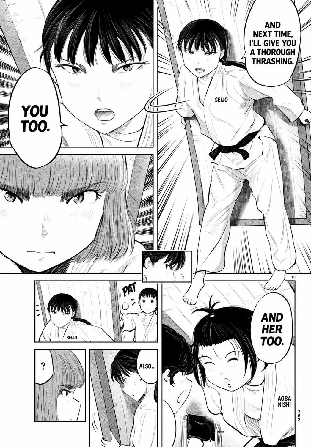 "Ippon" again! Chapter 77 page 14