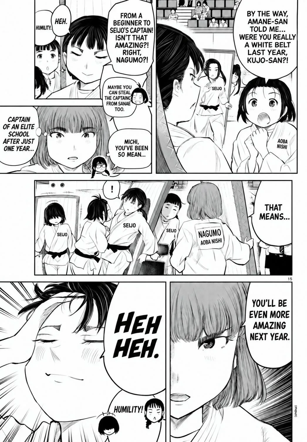 "Ippon" again! Chapter 77 page 16