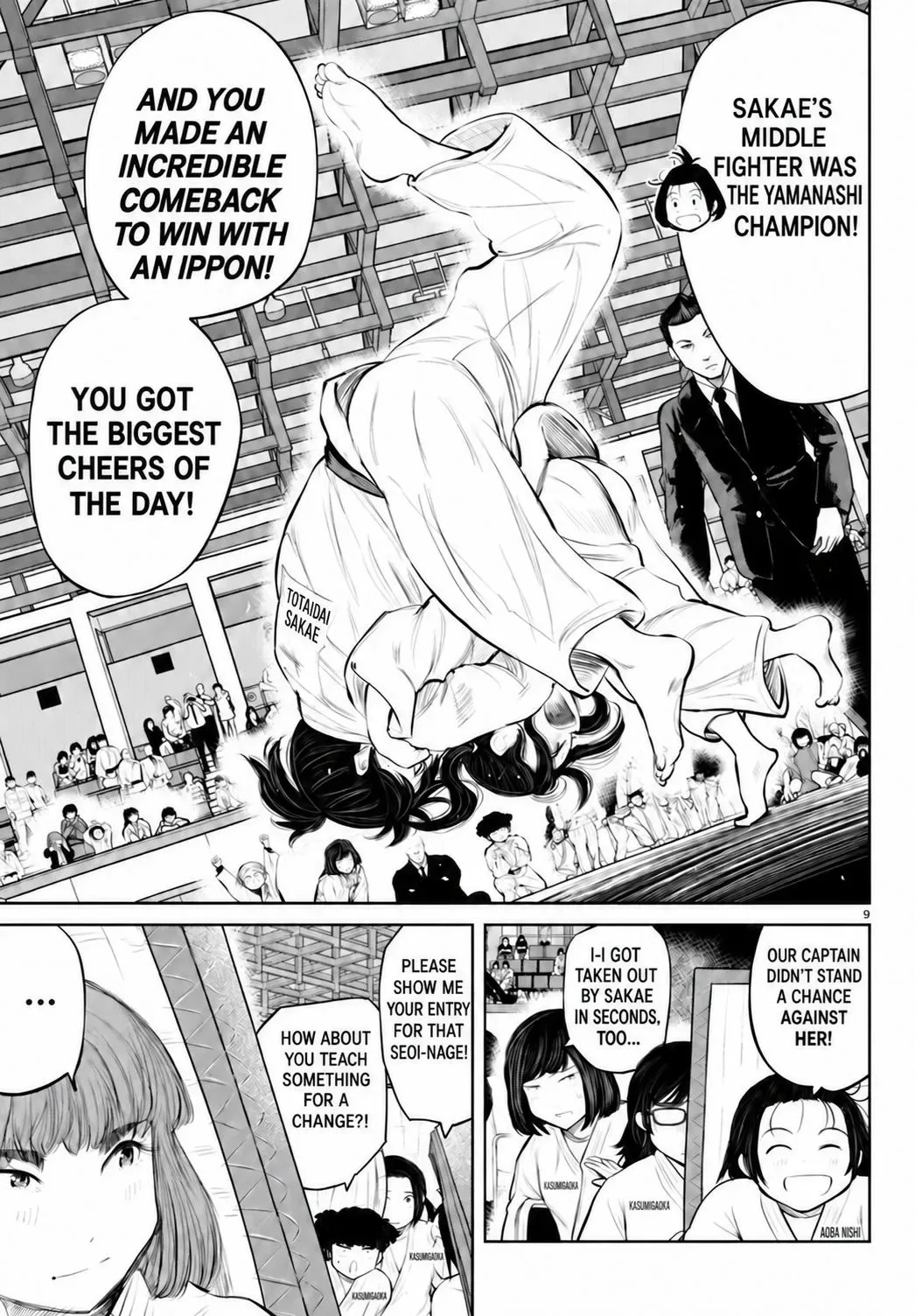 "Ippon" again! Chapter 77 page 10