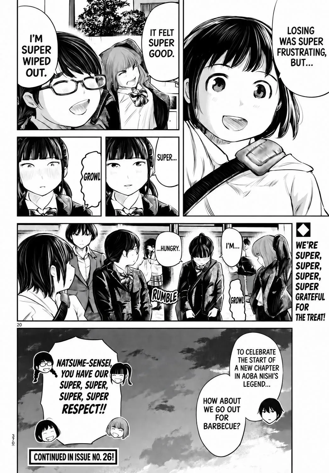 "Ippon" again! Chapter 77 page 21