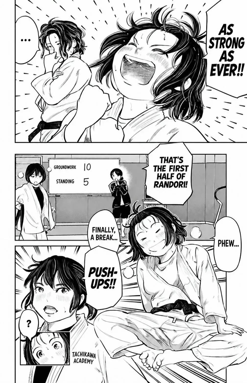 "Ippon" again! Chapter 80 page 6