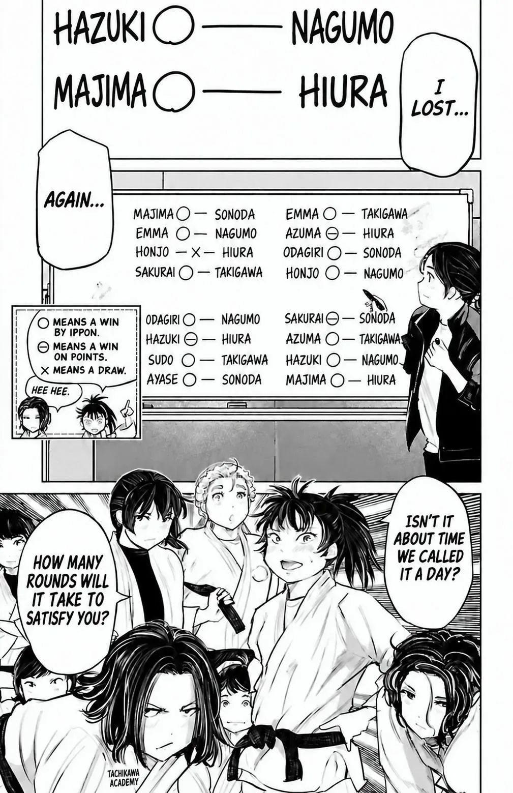 "Ippon" again! Chapter 81 page 9