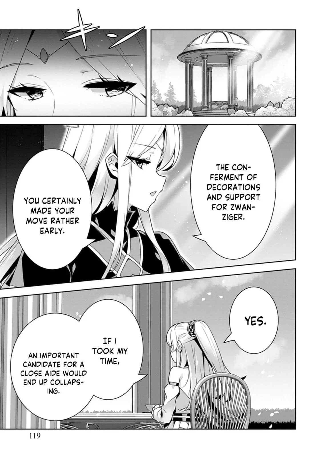 Iranai Akuyaku Reijou, Waga Kuni de Hikitorimasu wa Chapter 4 page 4
