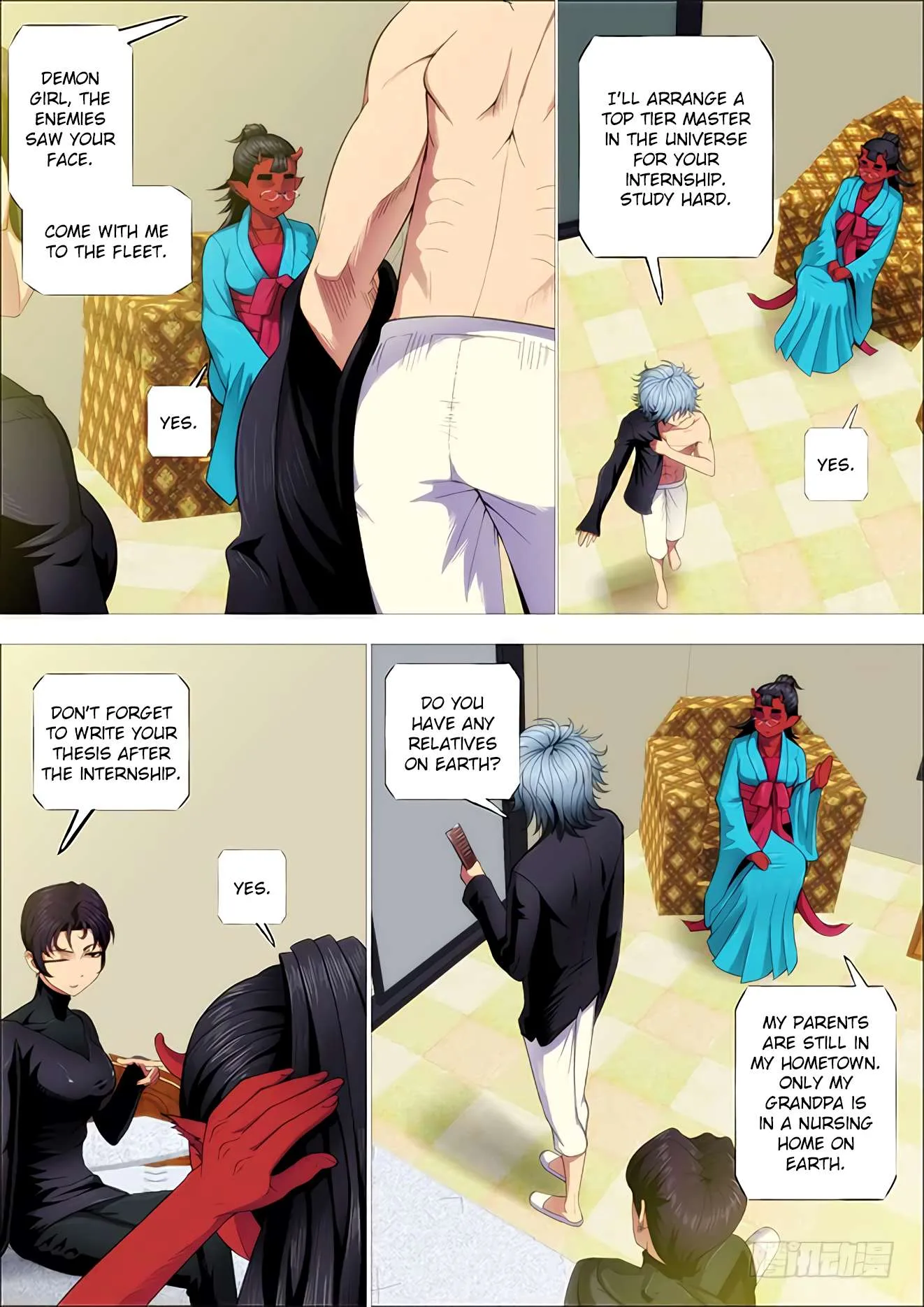 Iron Ladies Chapter 250 page 1
