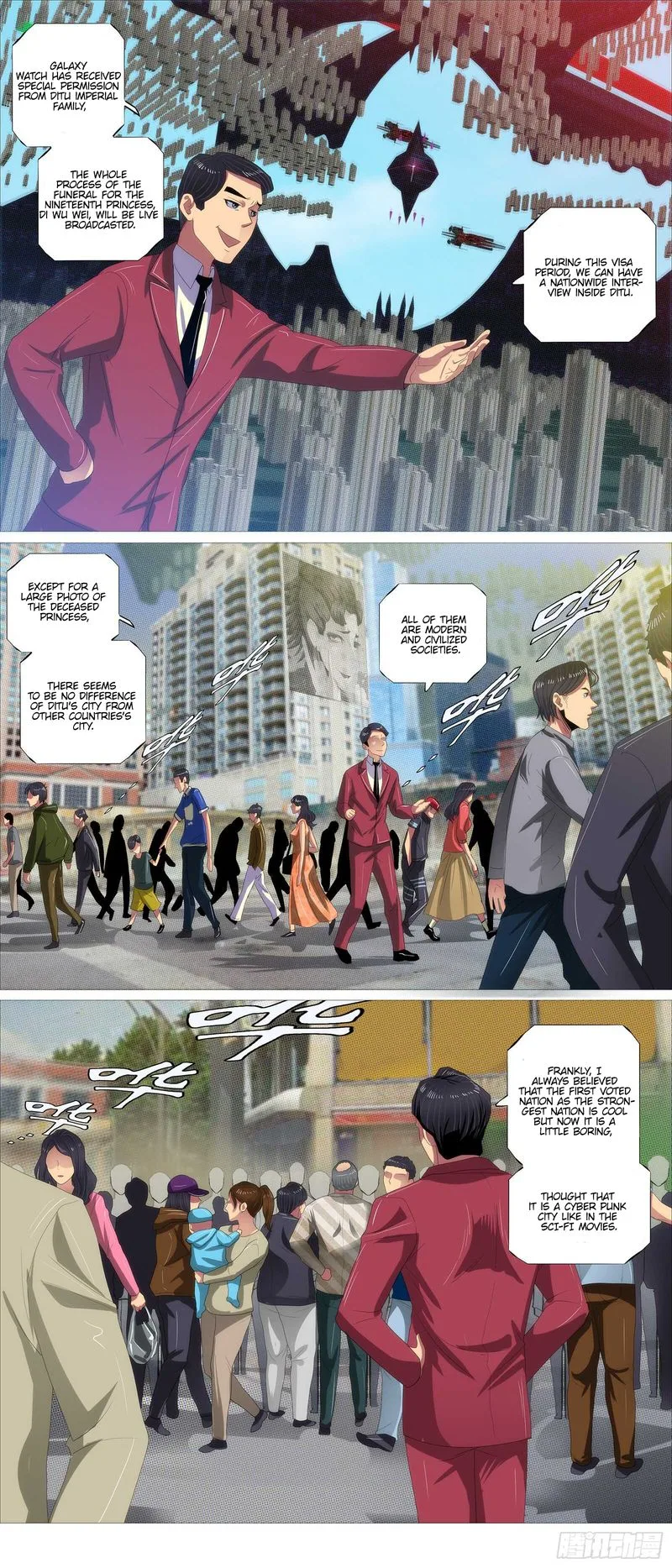 Iron Ladies Chapter 375 page 10