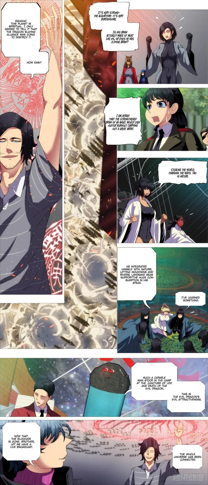 Iron Ladies Chapter 411 page 8