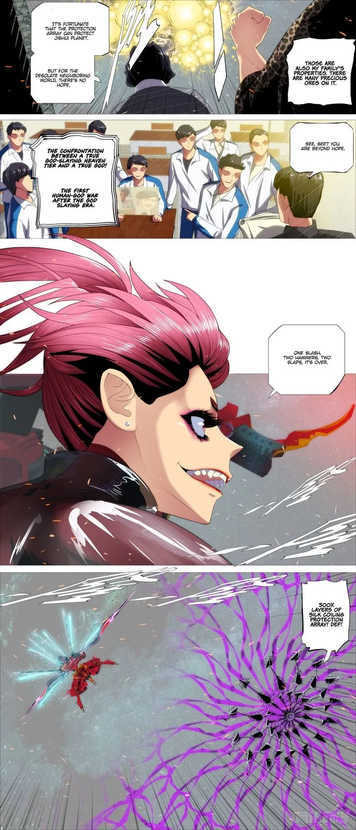 Iron Ladies Chapter 424 page 1