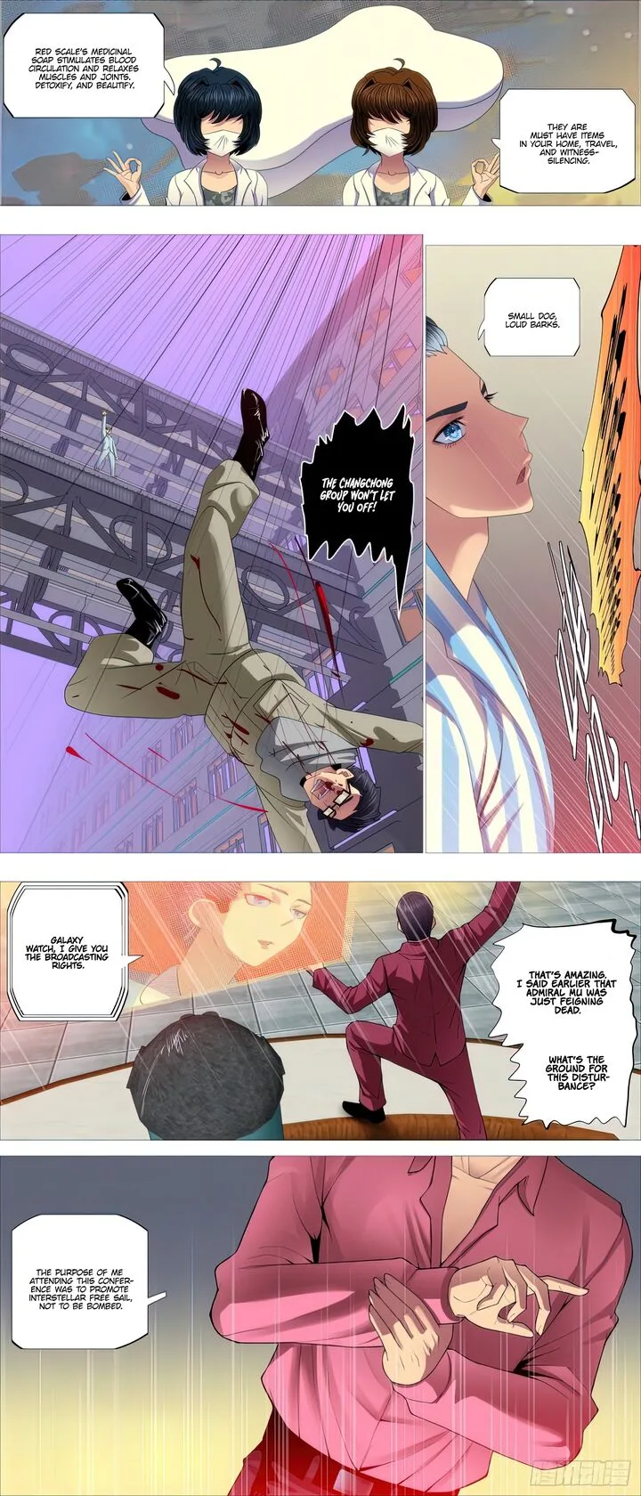 Iron Ladies Chapter 497 page 9