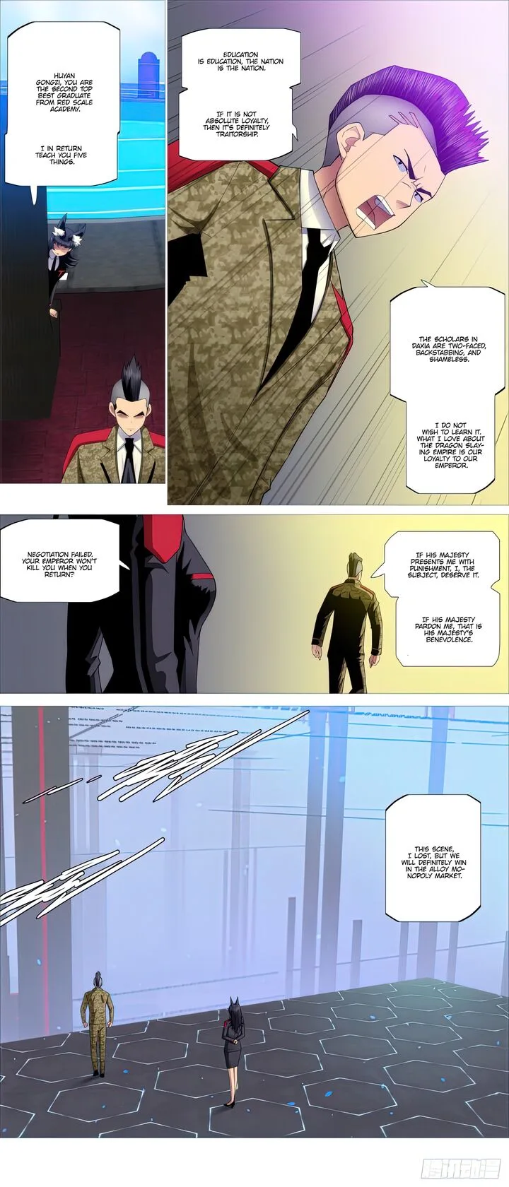Iron Ladies Chapter 500 page 8