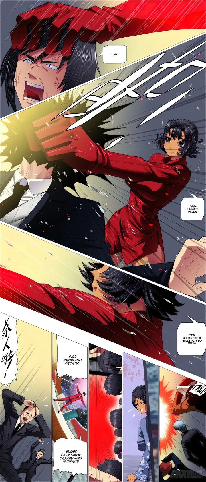 Iron Ladies Chapter 511 page 8