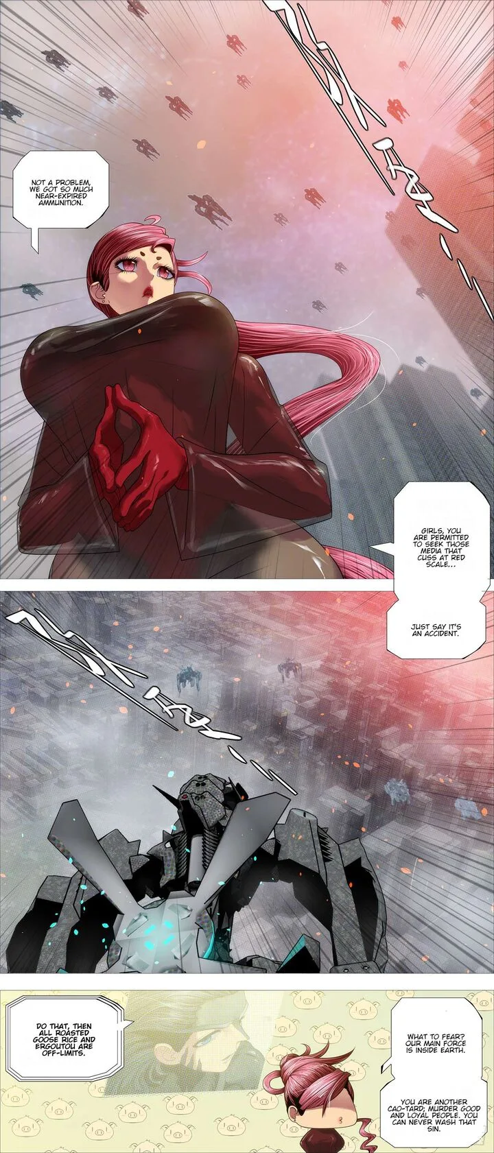 Iron Ladies Chapter 611 page 11