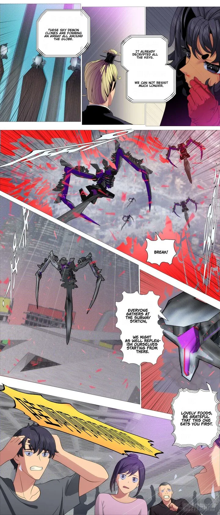 Iron Ladies Chapter 611 page 8