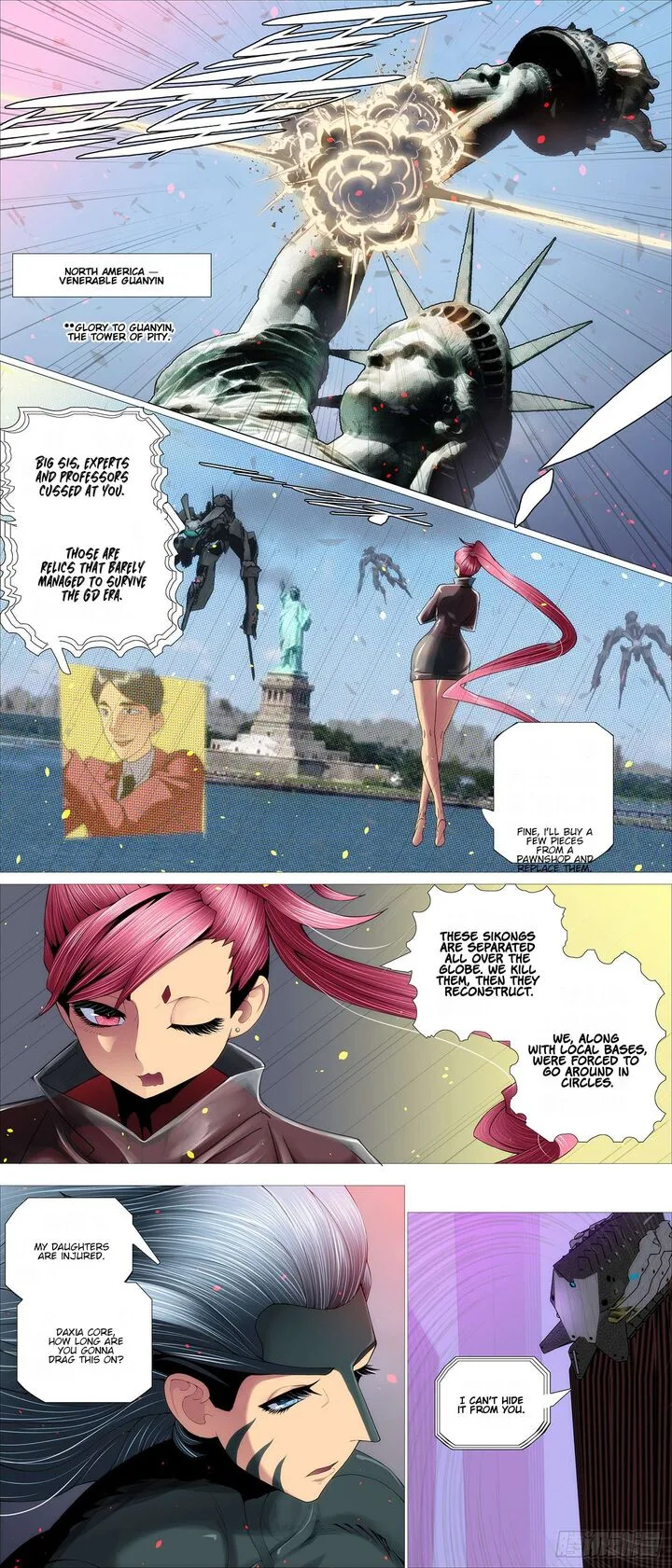 Iron Ladies Chapter 612 page 8