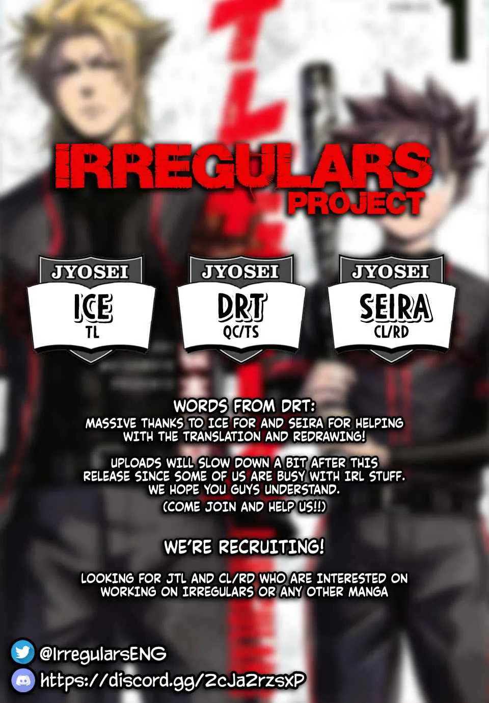 Irregulars Chapter 1.2 page 1