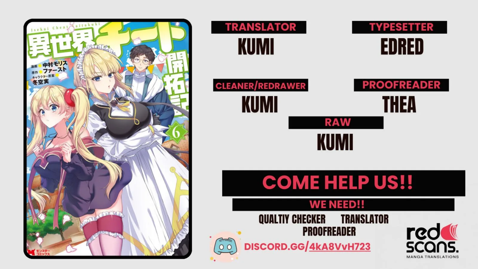 Isekai Cheat Kaitakuki Chapter 23 page 1