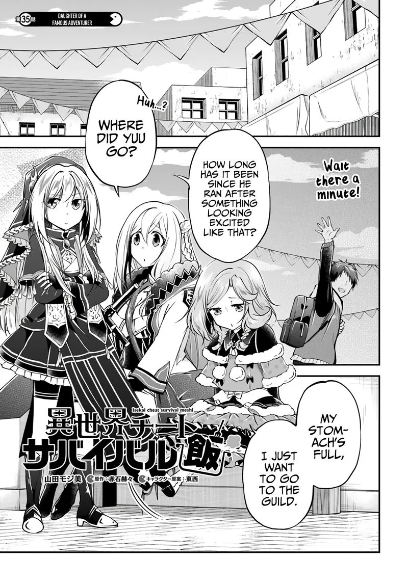 Isekai Cheat Survival Meshi Chapter 35 page 1