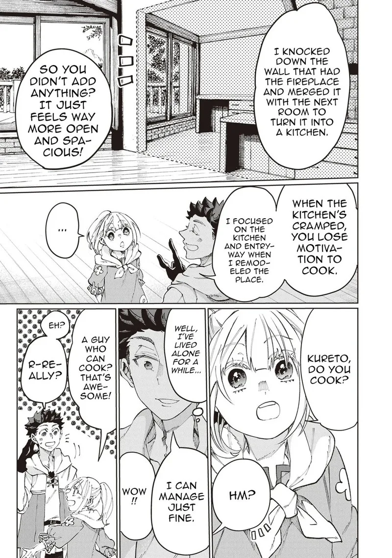 Isekai de Hajimeru ni Kyoten Seikatsu ~Kuukan Mahou de Outo to Inaka wo Ittari Kitari~ Chapter 12 page 17