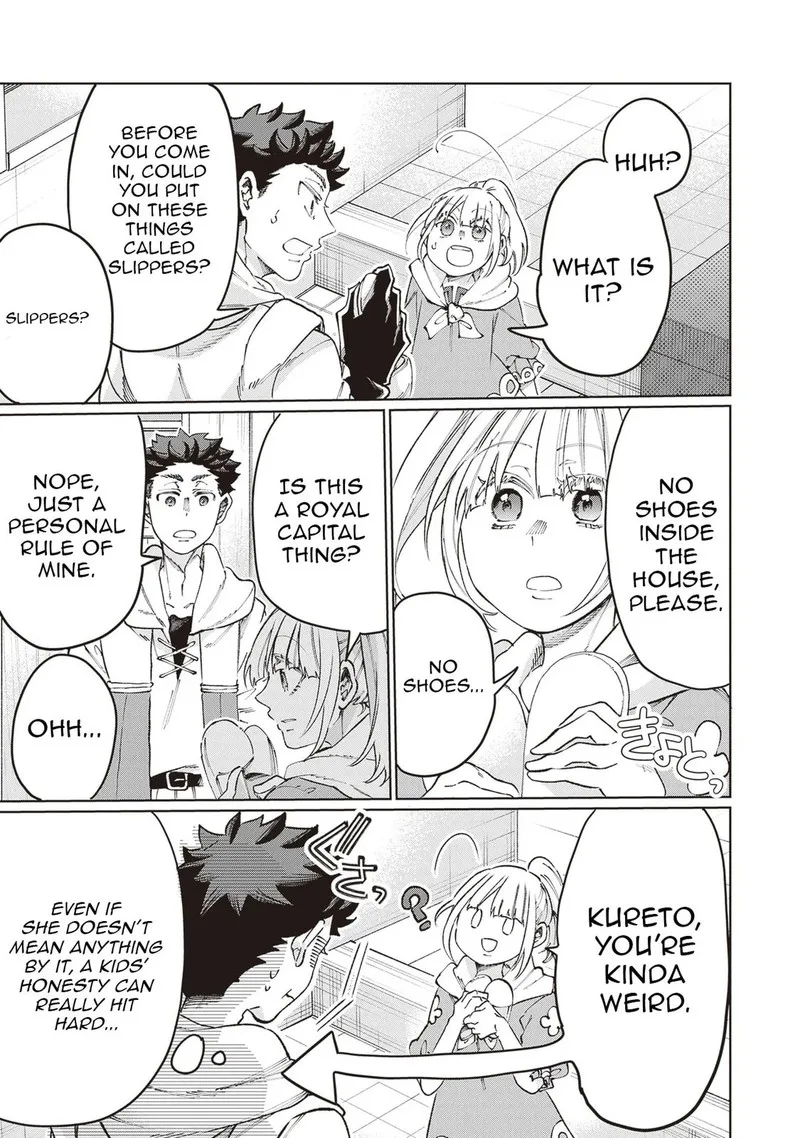 Isekai de Hajimeru ni Kyoten Seikatsu ~Kuukan Mahou de Outo to Inaka wo Ittari Kitari~ Chapter 12 page 13