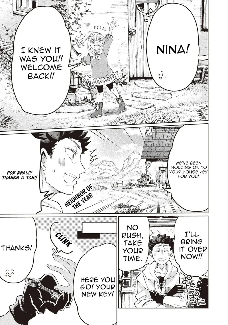 Isekai de Hajimeru ni Kyoten Seikatsu ~Kuukan Mahou de Outo to Inaka wo Ittari Kitari~ Chapter 12 page 9
