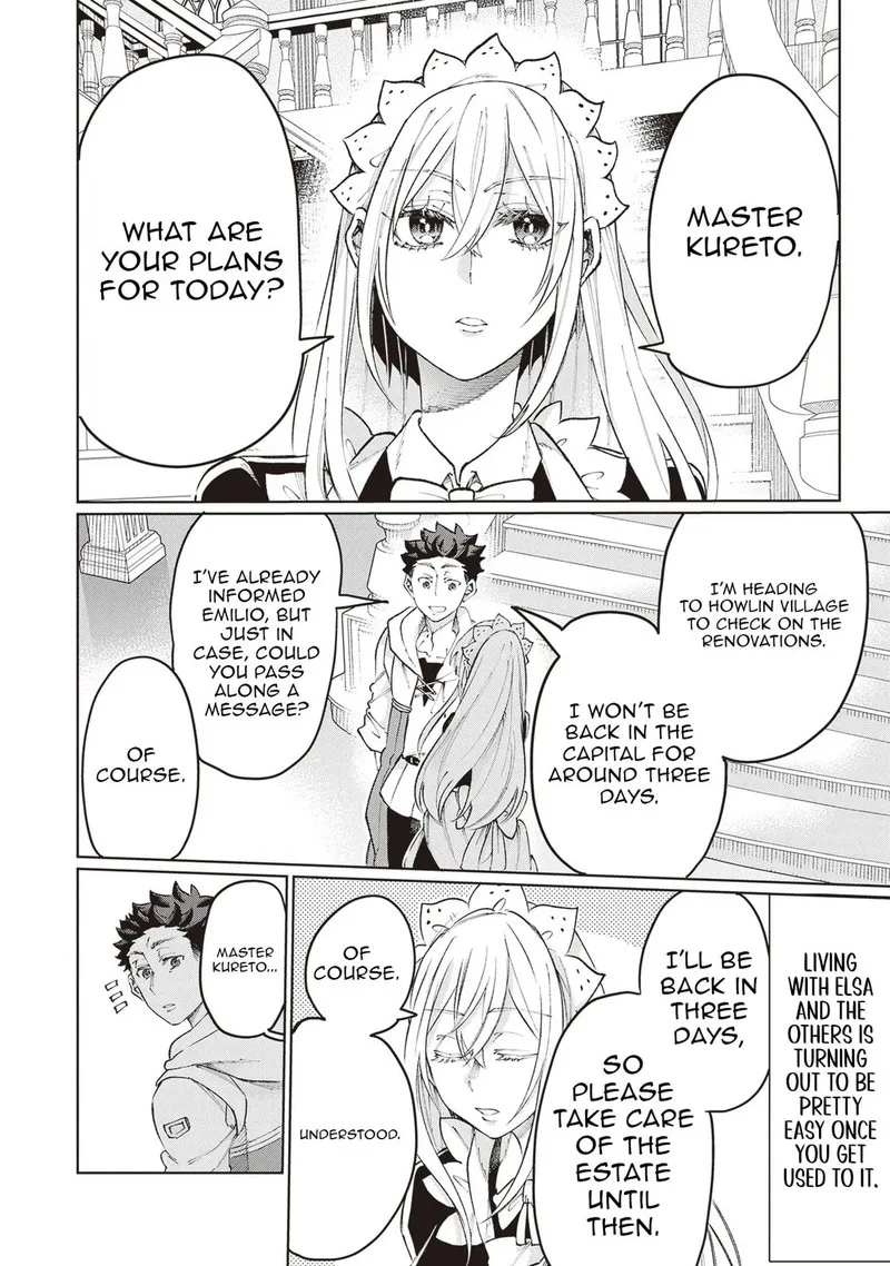 Isekai de Hajimeru ni Kyoten Seikatsu ~Kuukan Mahou de Outo to Inaka wo Ittari Kitari~ Chapter 12 page 4